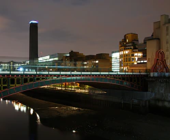 Tate Modern at night