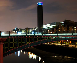 Tate Modern at night