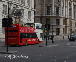 London red bus and red phone box, City of wWstminster