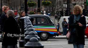 Big Ben from Trafalgar Square.